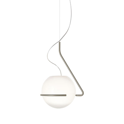Tonda Pendant Light in Titanium (Small).