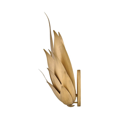 Agave Wall Light in Detail.
