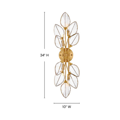 Amira Wall Light - line drawing.