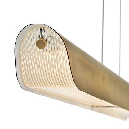 Arco LED Linear Chandelier in Detail.