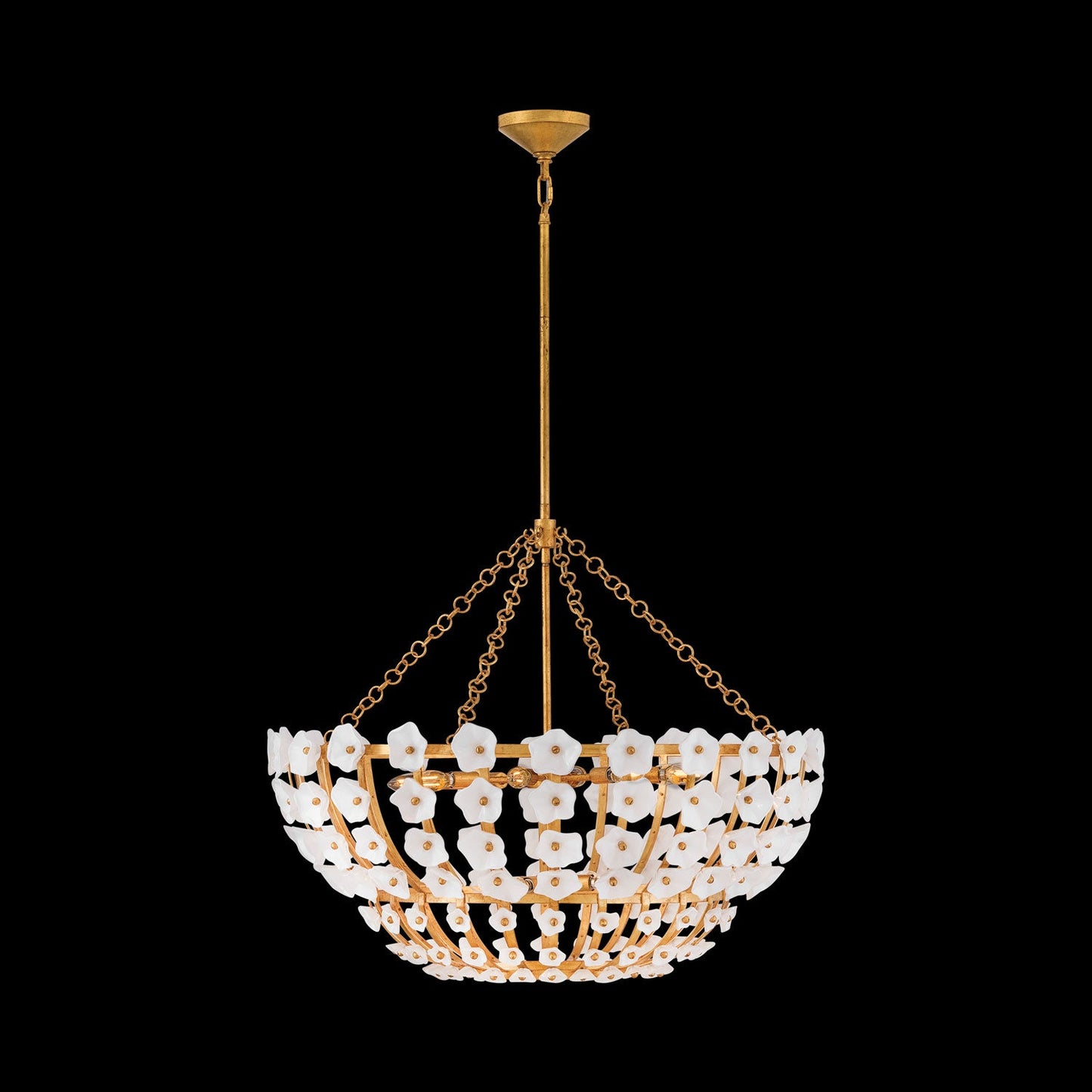 Azalea Chandelier in Detail.