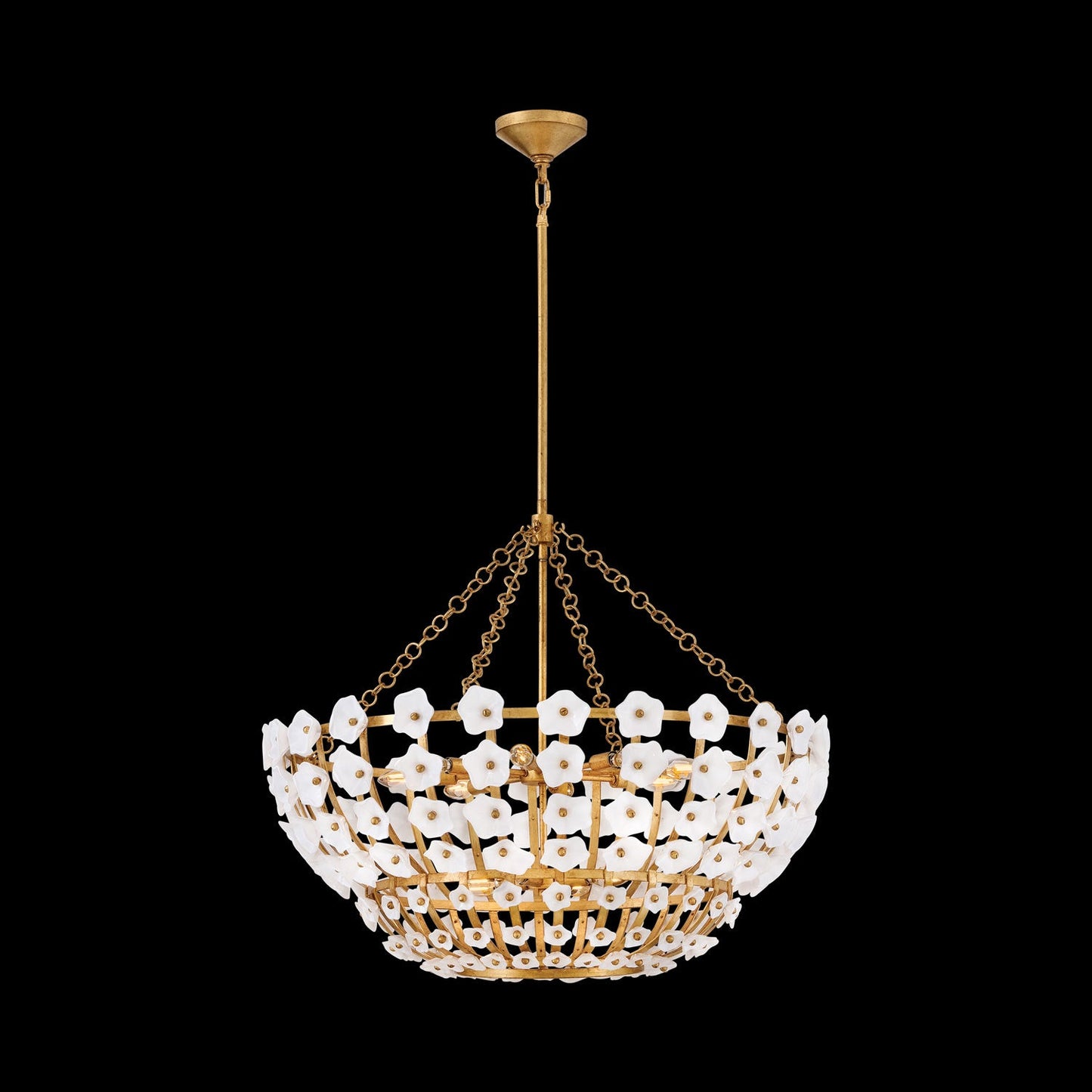 Azalea Chandelier in Detail.