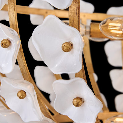 Azalea Chandelier in Detail.