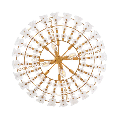 Azalea Chandelier in Detail.