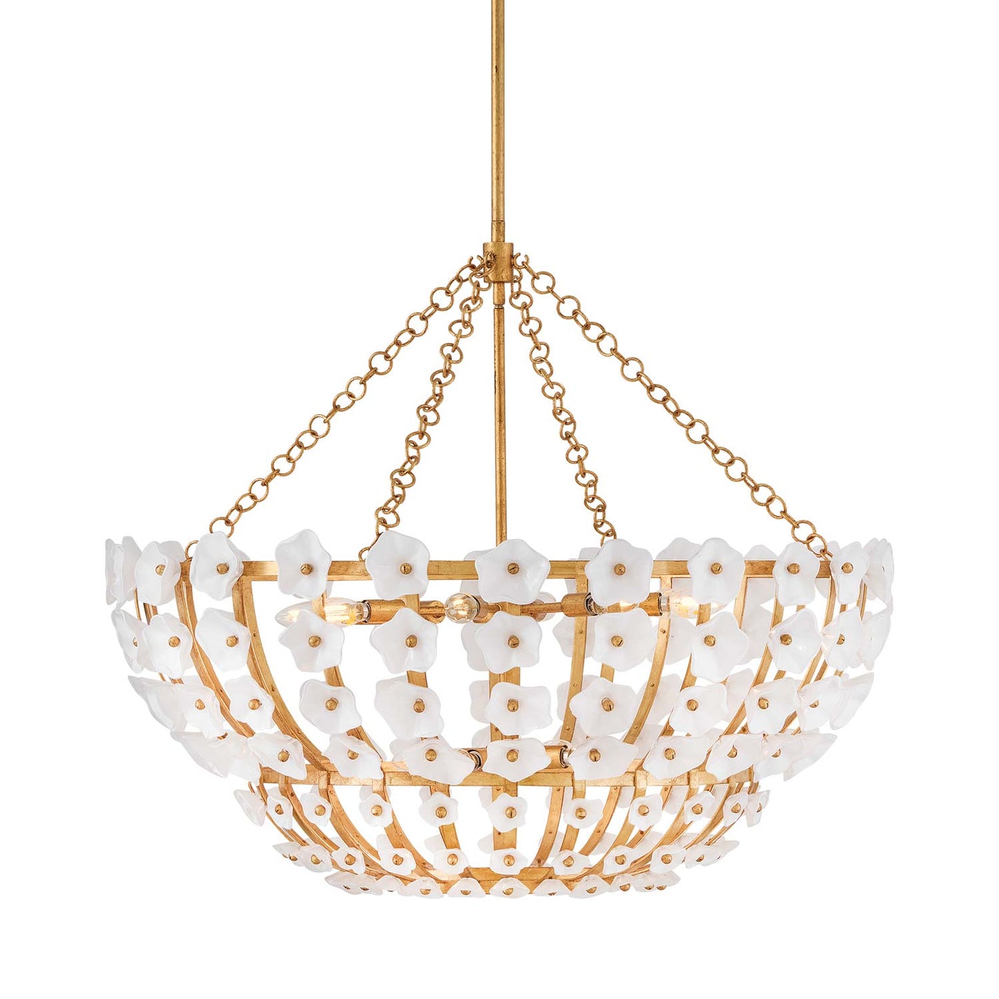 Azalea Chandelier in Detail.