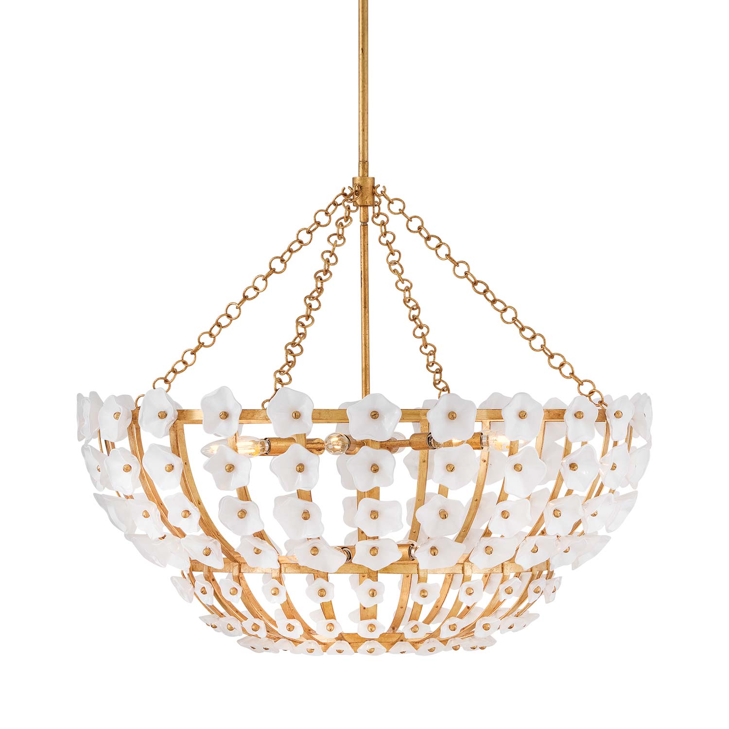 Azalea Chandelier in Detail.
