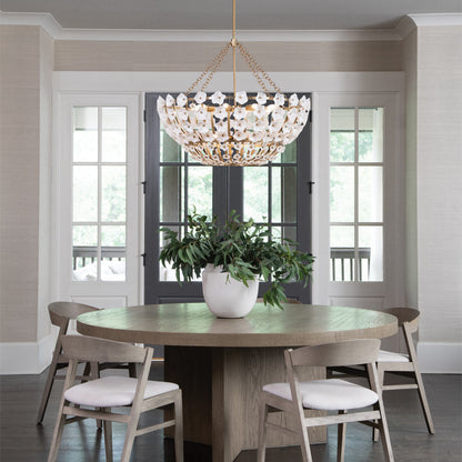 Azalea Chandelier in dining room.