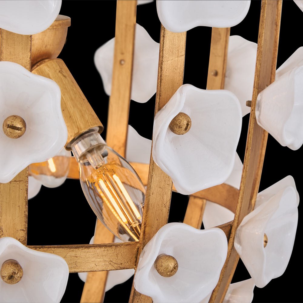 Azalea Pendant Light in Detail.