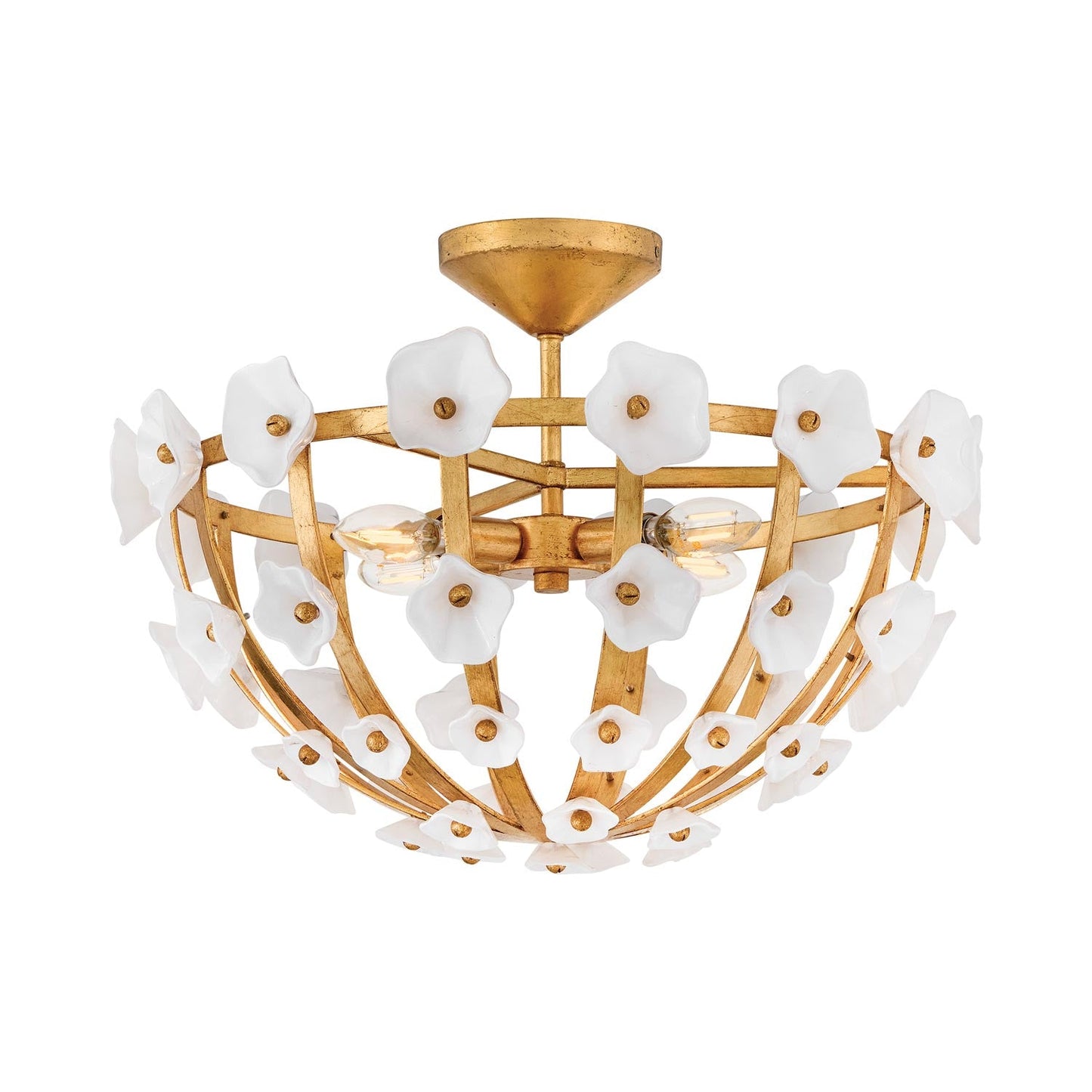 Azalea Semi Flush Mount Ceiling Light.