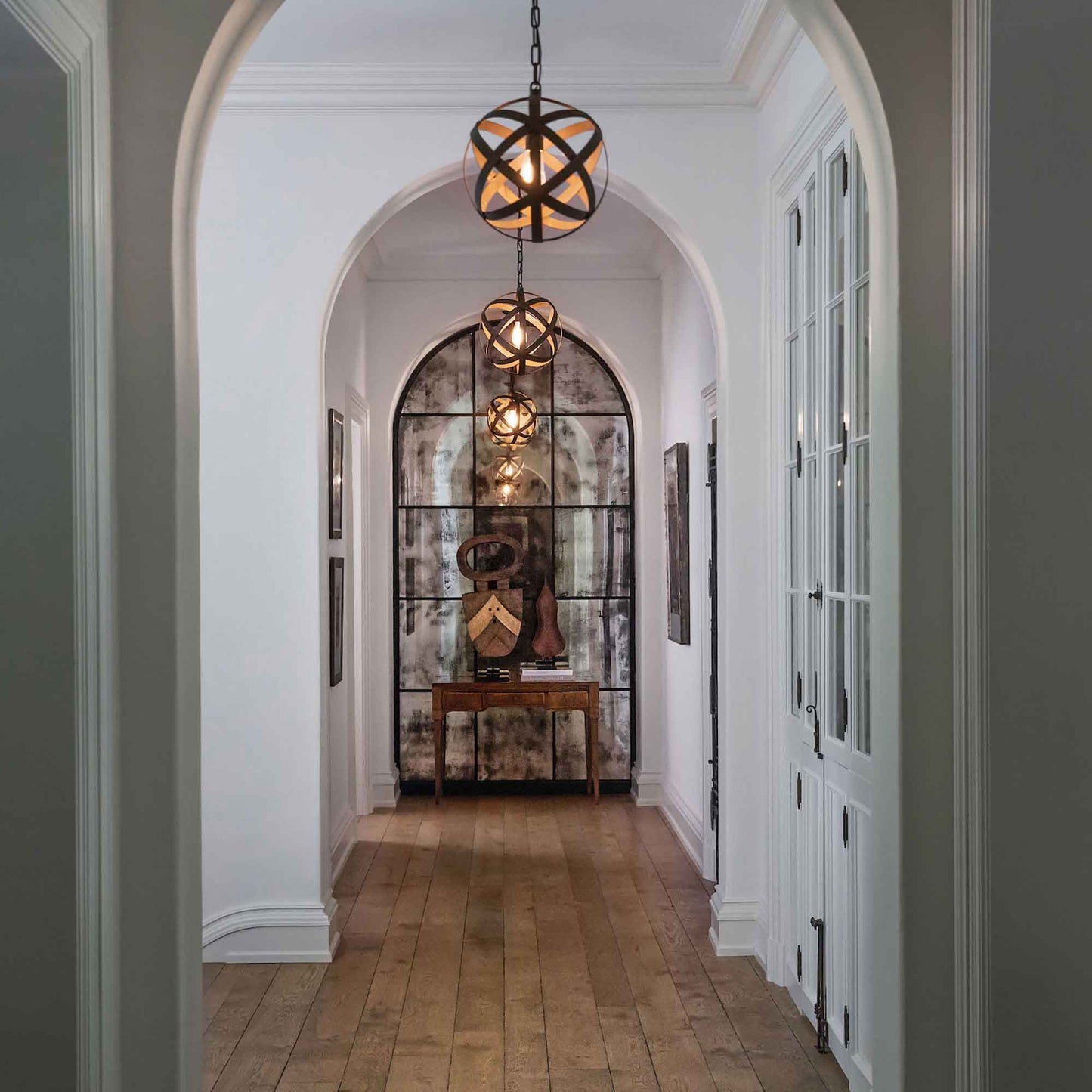 Carson Pendant Light in hallway.