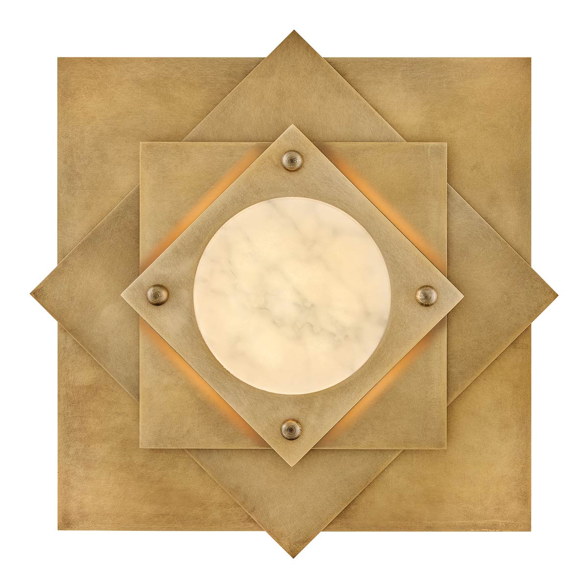 Claude LED Flush Mount Ceiling Light (19.75-Inch).