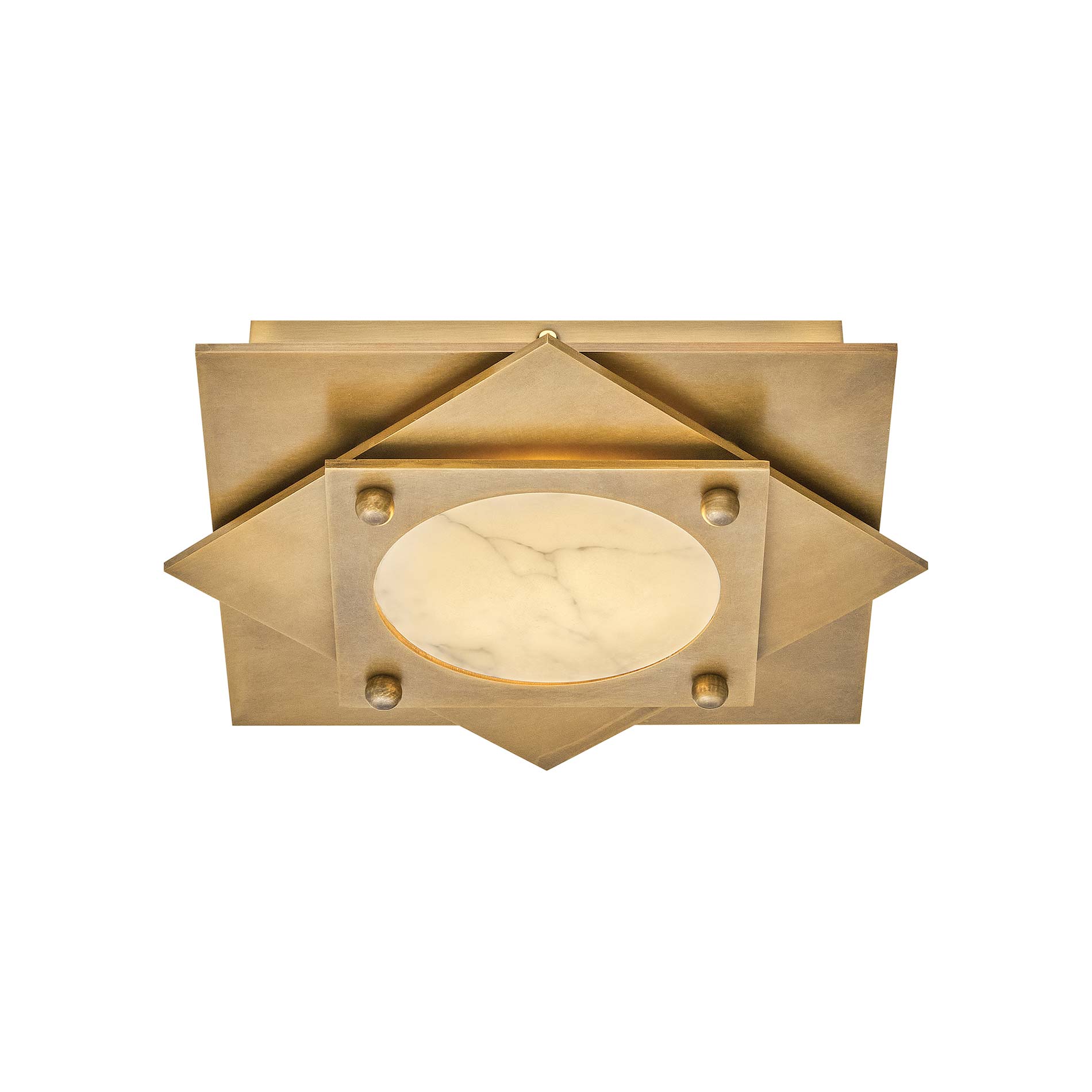 Claude LED Flush Mount Ceiling Light in Detail.