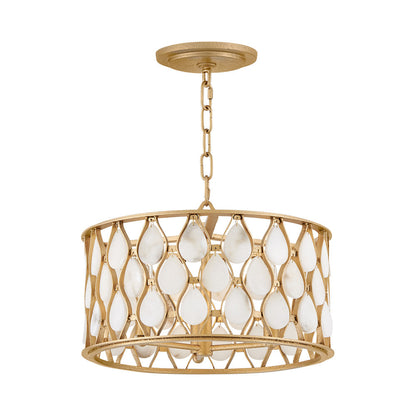 Estie Semi Flush Convertible Pendant Light in Detail.