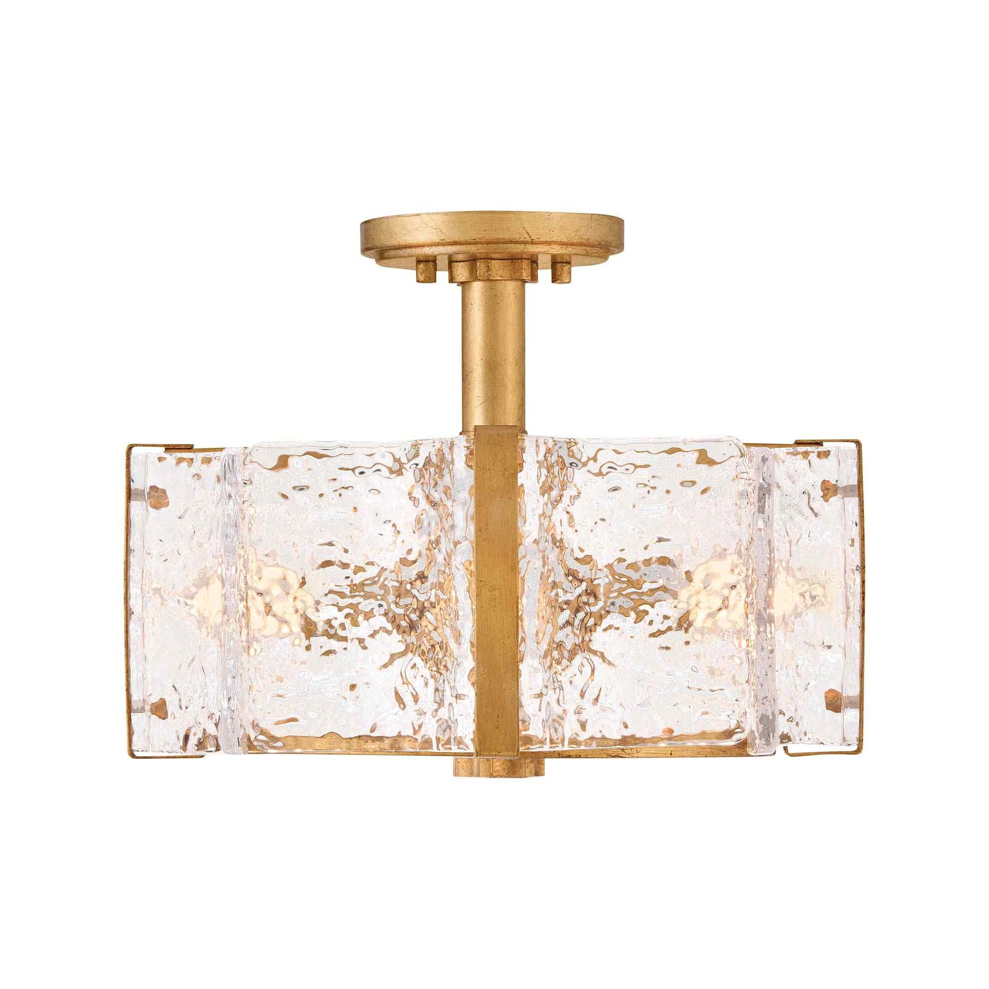 Florian Semi Flush Mount Ceiling Light in Detail.