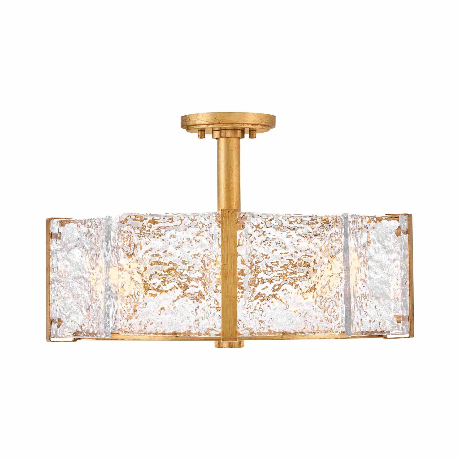 Florian Semi Flush Mount Ceiling Light in Detail.