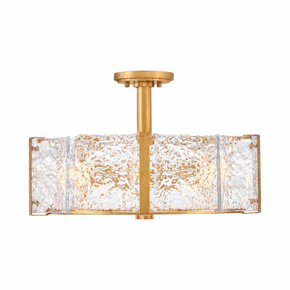 Florian Semi Flush Mount Ceiling Light in Detail.