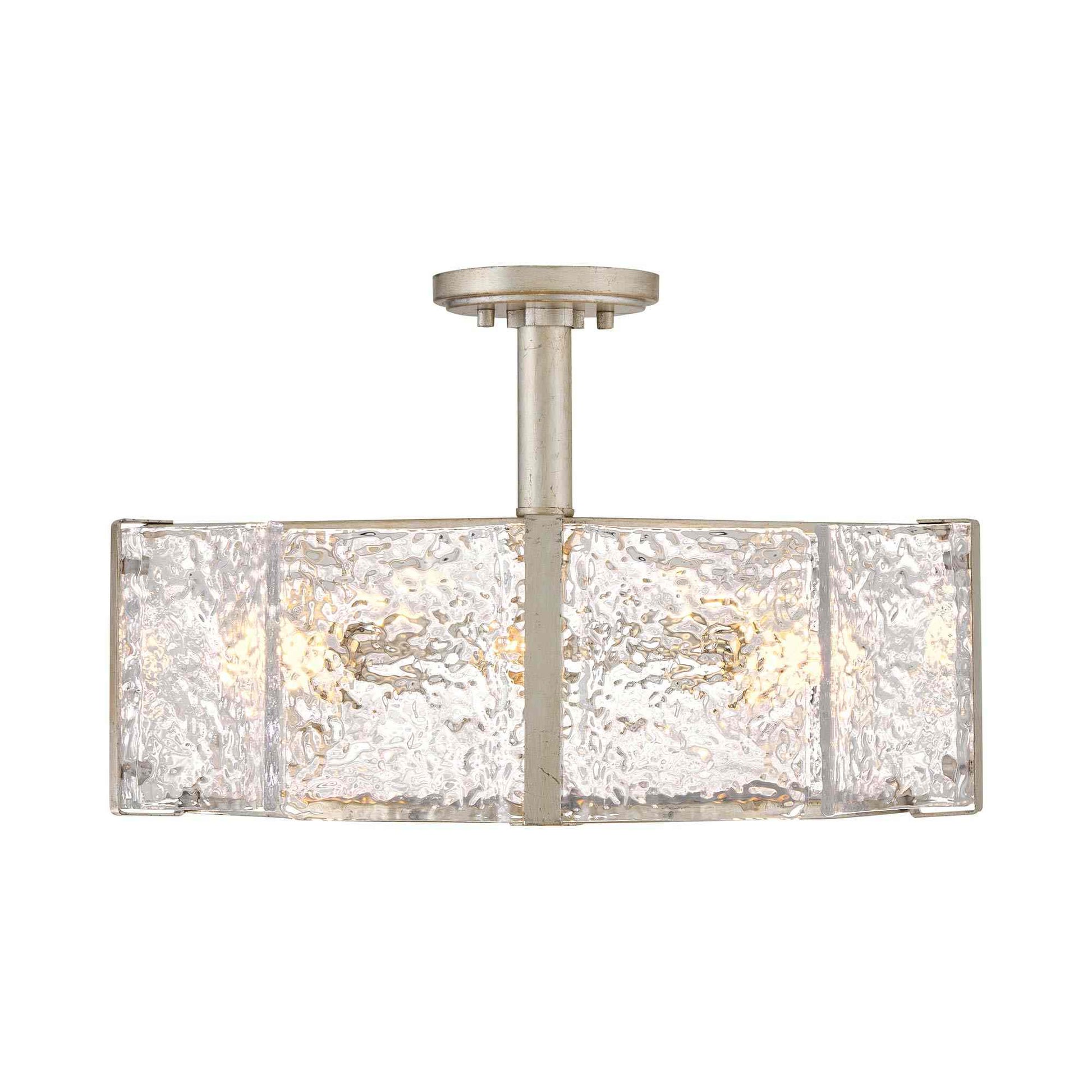 Florian Semi Flush Mount Ceiling Light in Detail.
