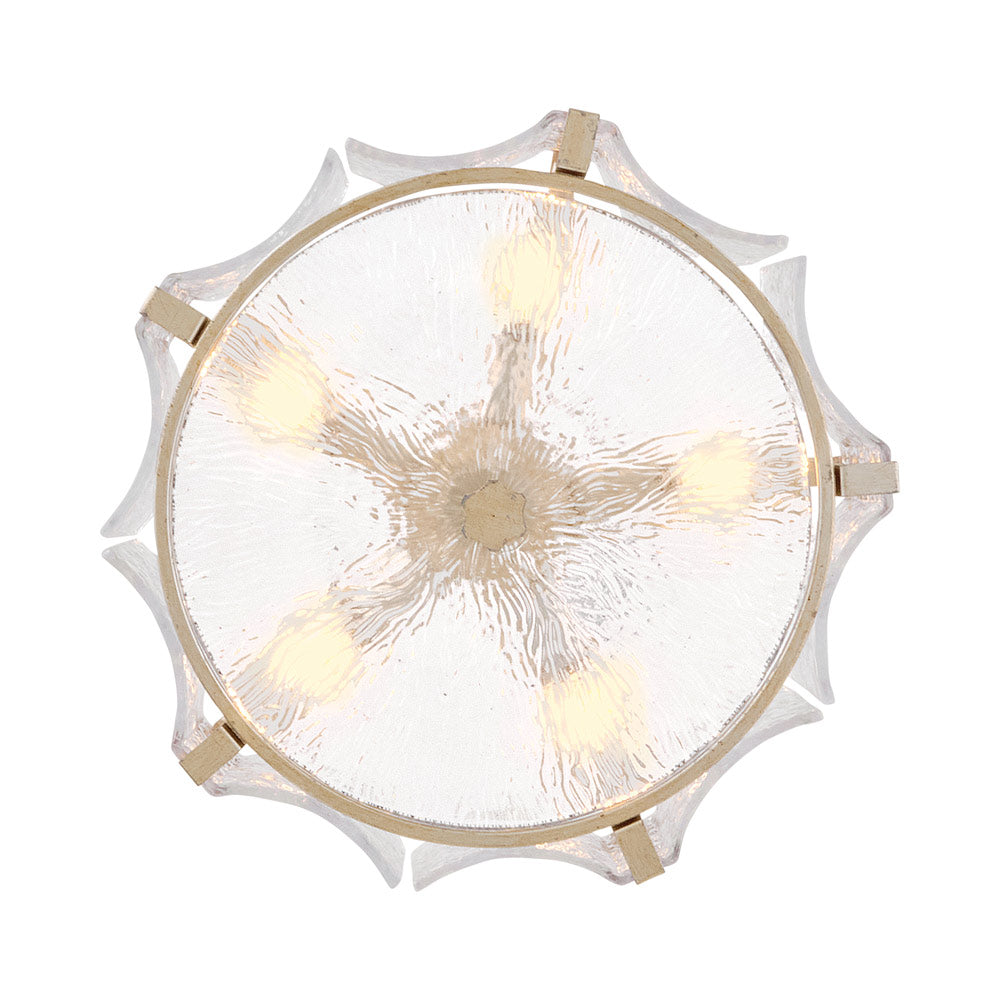 Florian Semi Flush Mount Ceiling Light in Detail.