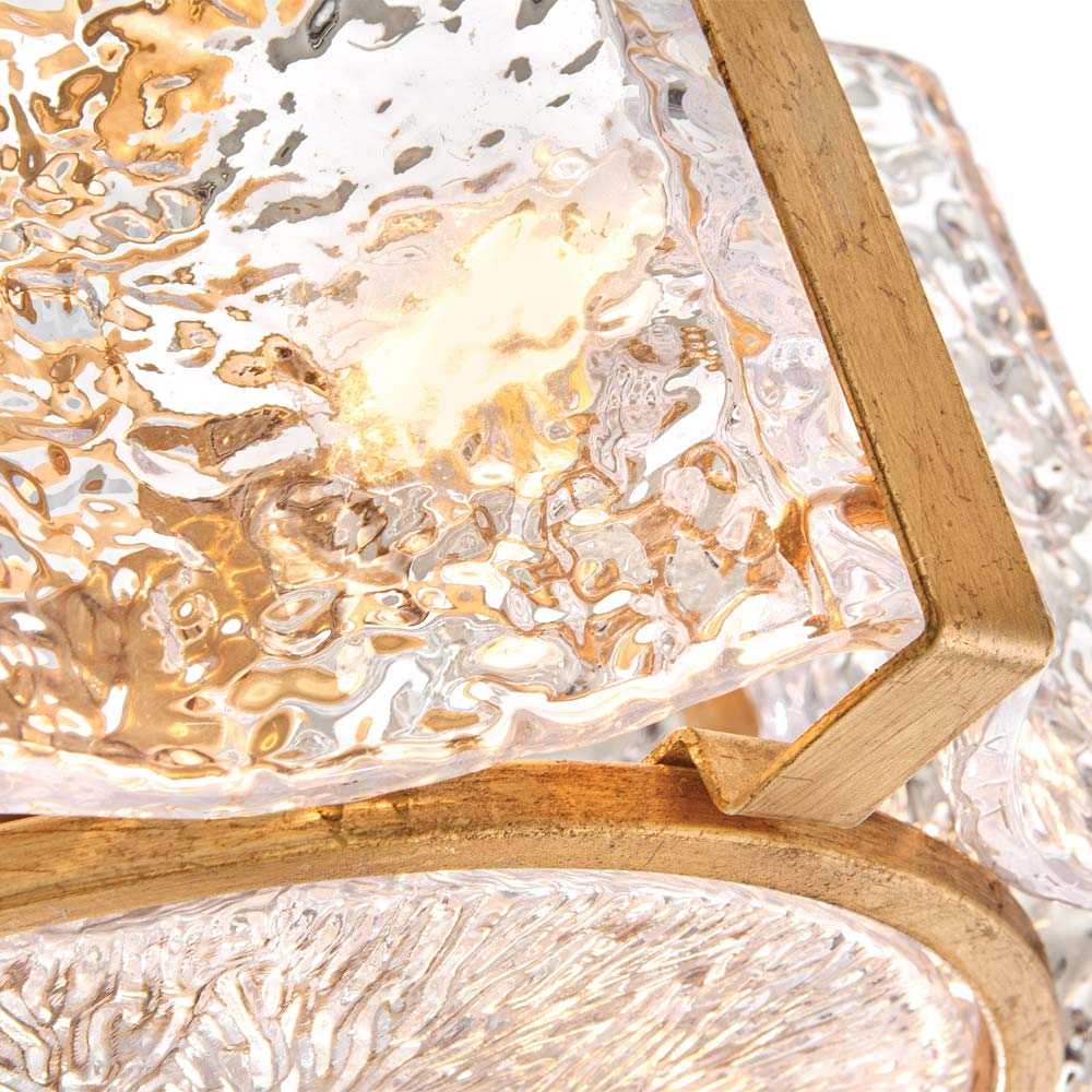 Florian Semi Flush Mount Ceiling Light in Detail.