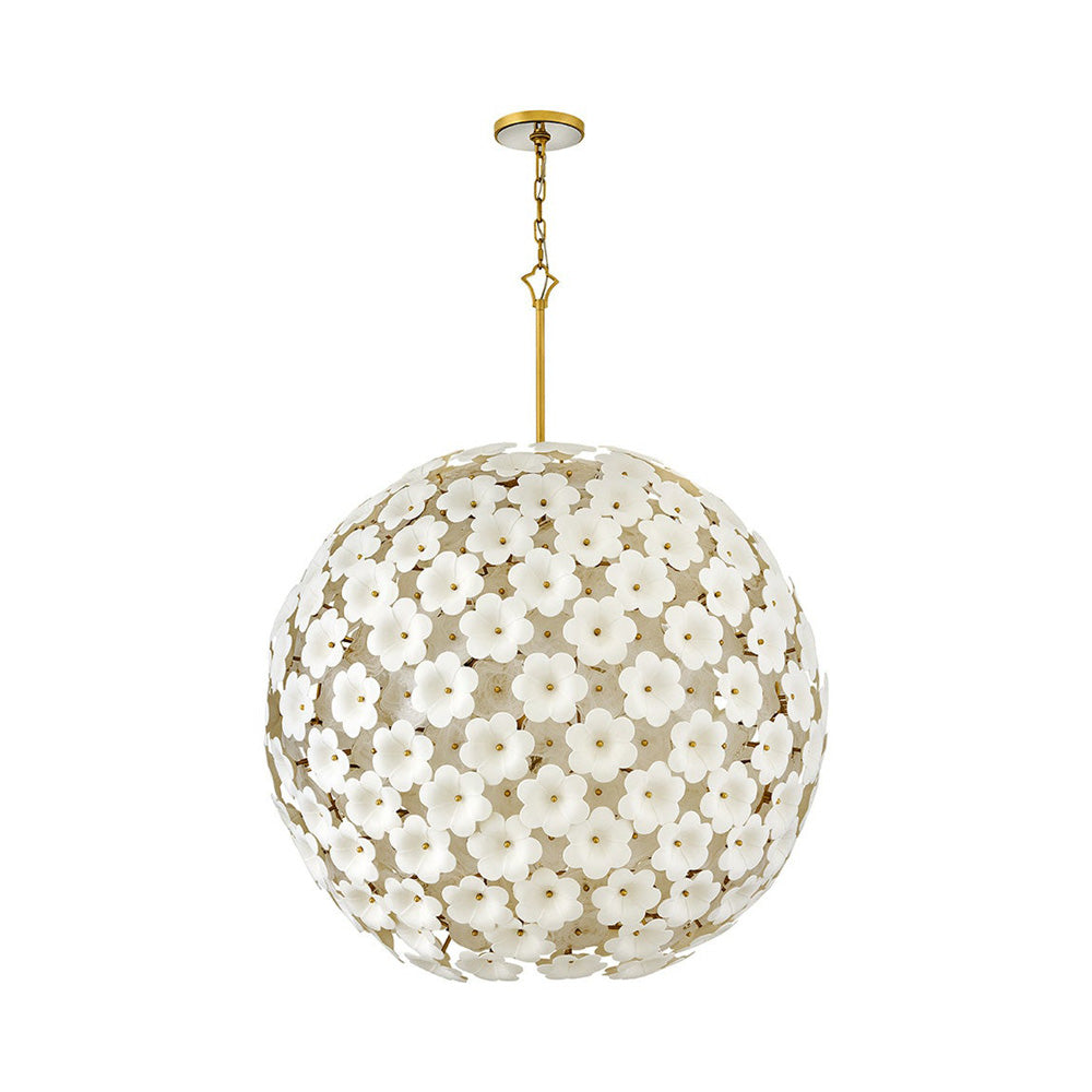 Marianne Globe Chandelier in Detail.