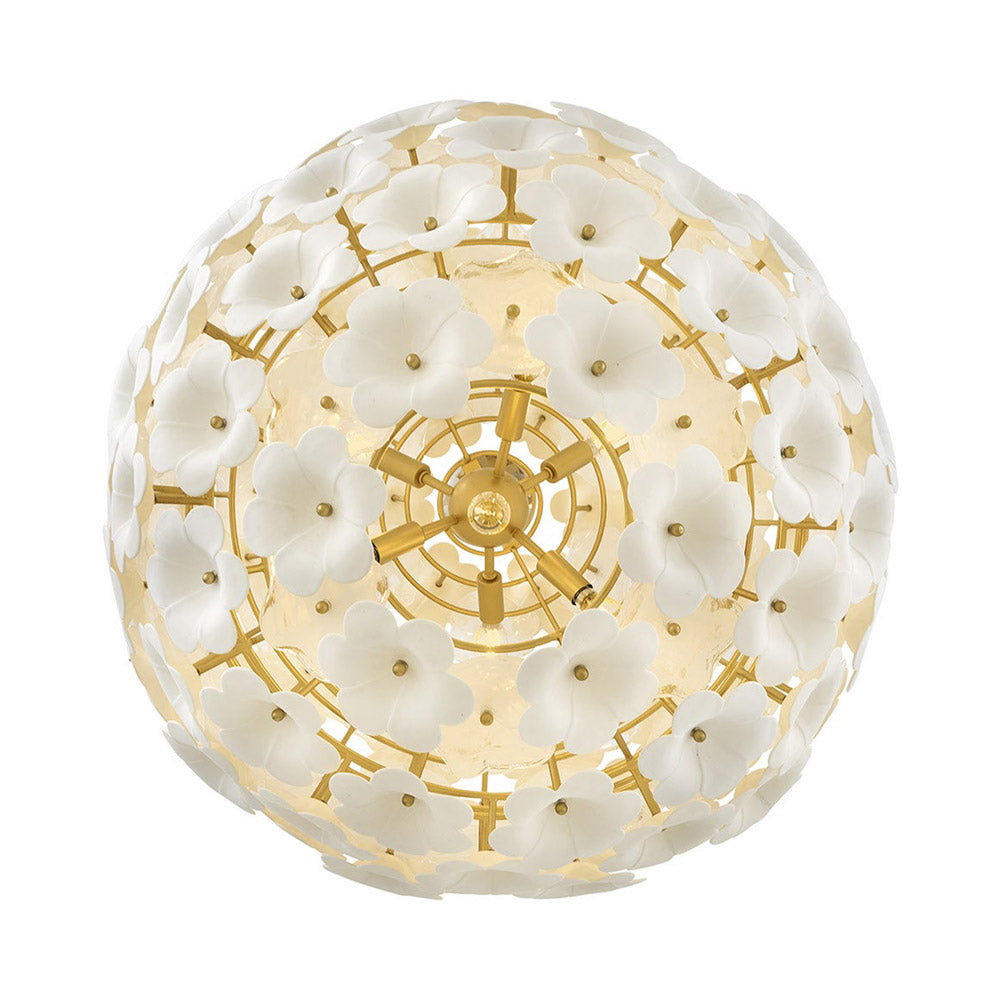 Marianne Globe Chandelier in Detail.