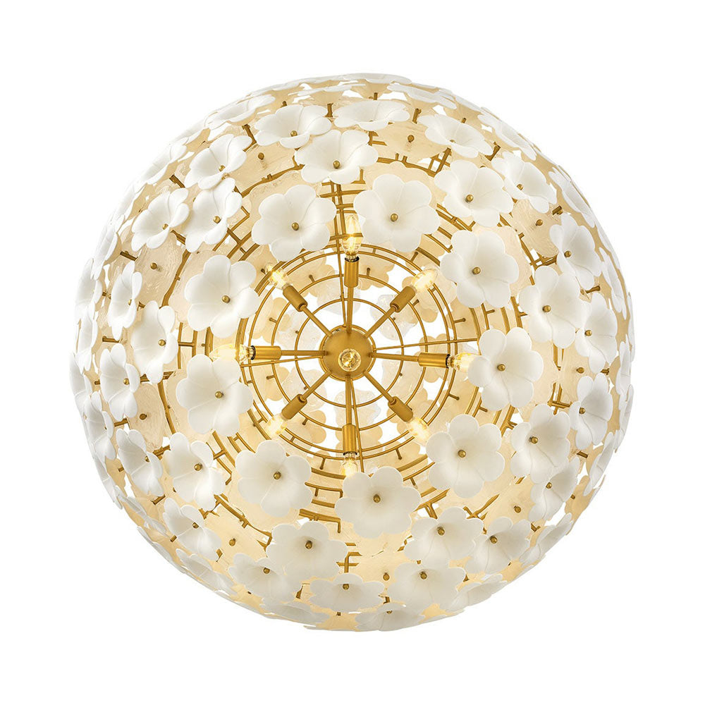 Marianne Globe Chandelier in Detail.