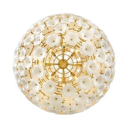 Marianne Globe Chandelier in Detail.
