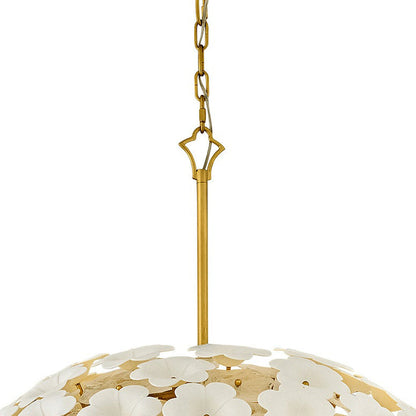 Marianne Globe Chandelier in Detail.