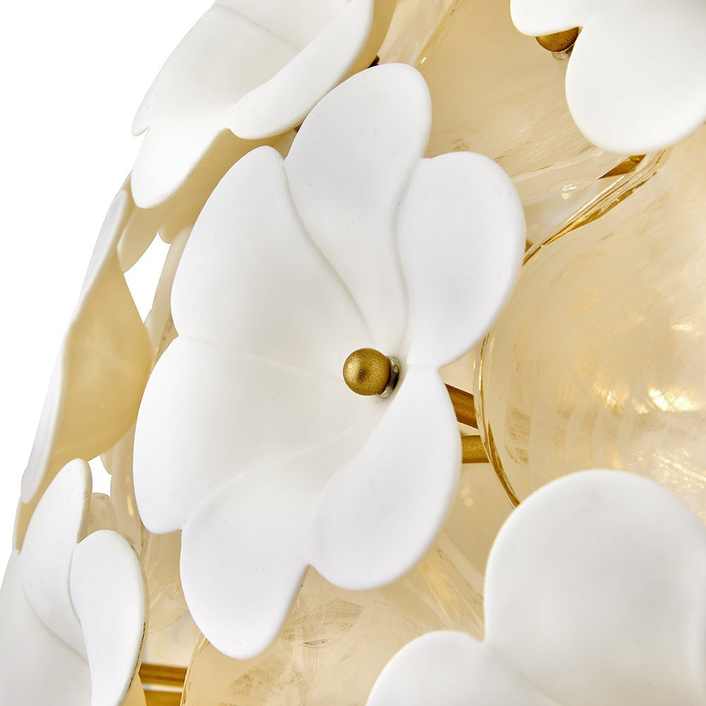 Marianne Globe Chandelier in Detail.