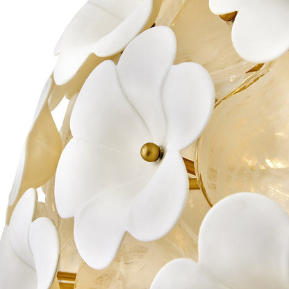 Marianne Globe Chandelier in Detail.