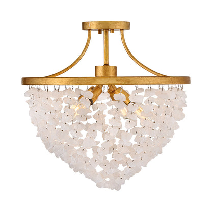Myra Semi Flush Mount Ceiling Light in Detail.
