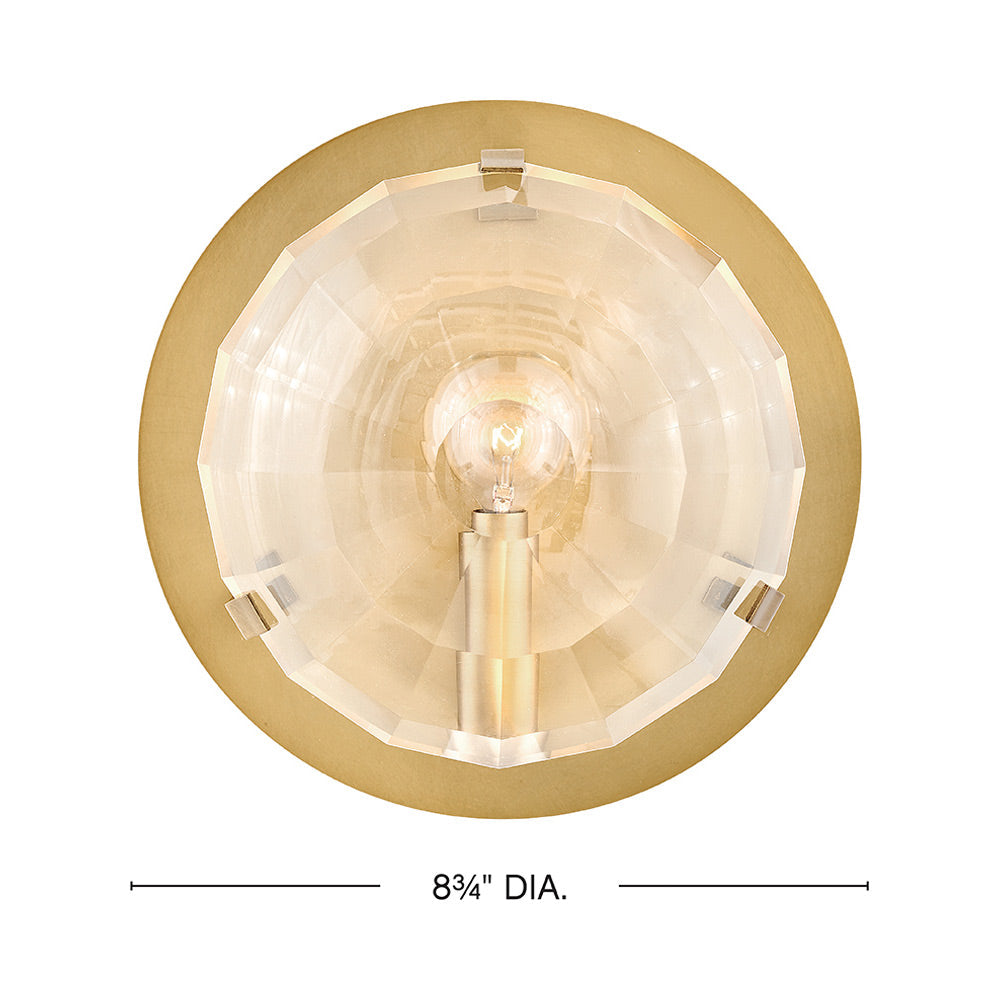 Nala Wall Light - line drawing.