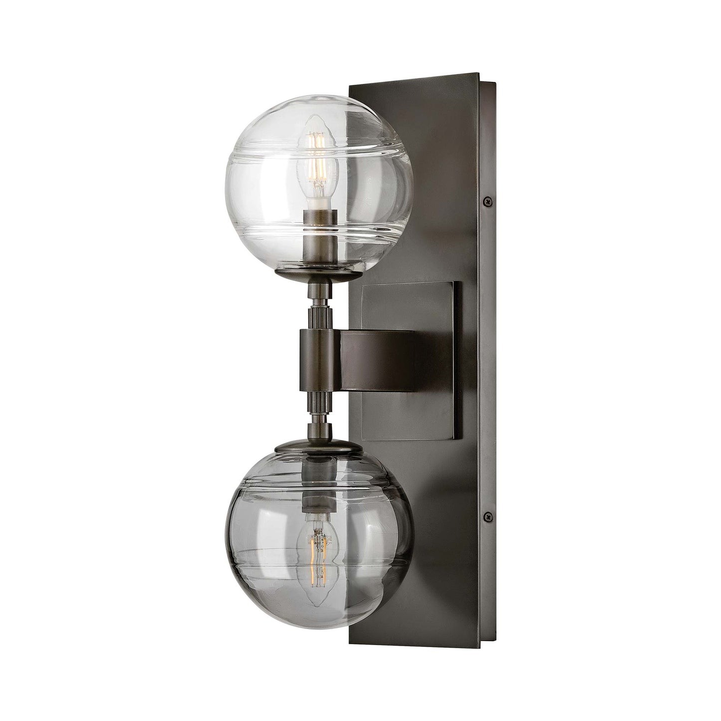 Oberon Wall Light in Black Oxide.