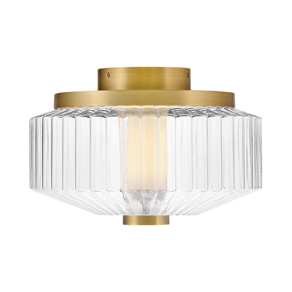 Reign LED Flush Mount Ceiling Light in Detail.