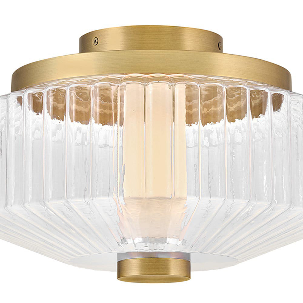 Reign LED Flush Mount Ceiling Light in Detail.