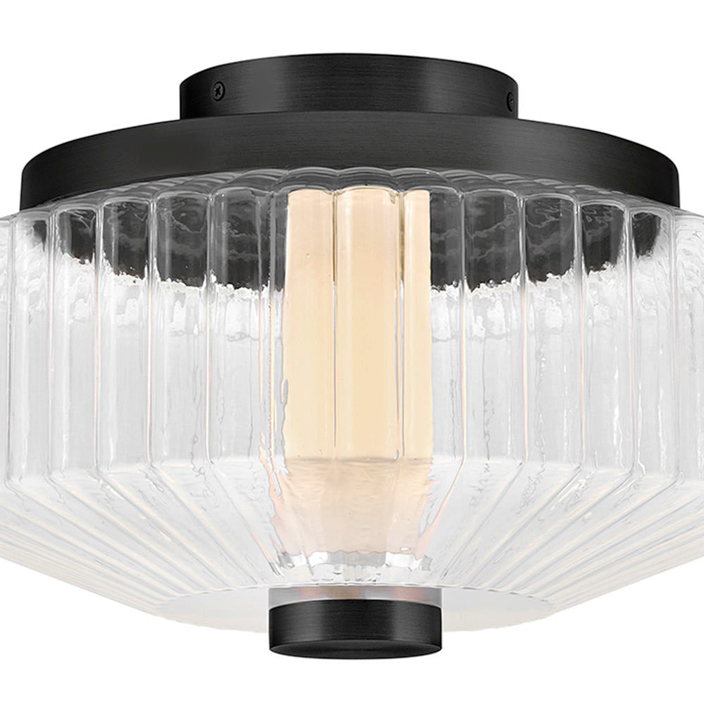 Reign LED Flush Mount Ceiling Light in Detail.