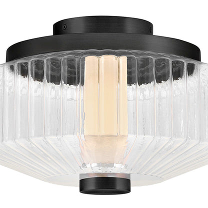 Reign LED Flush Mount Ceiling Light in Detail.