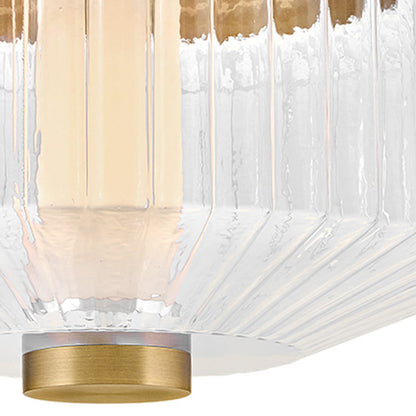 Reign LED Flush Mount Ceiling Light in Detail.