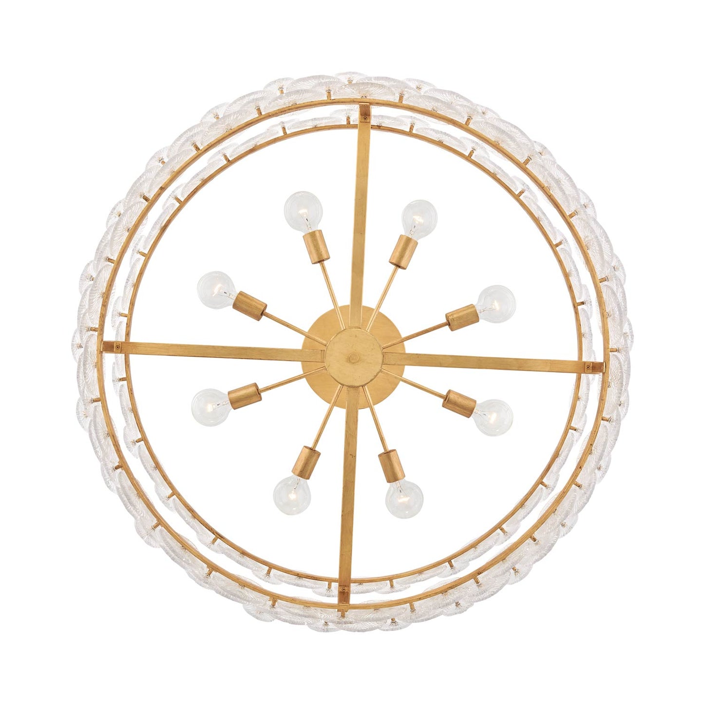 Rene Drum Chandelier in Detail.