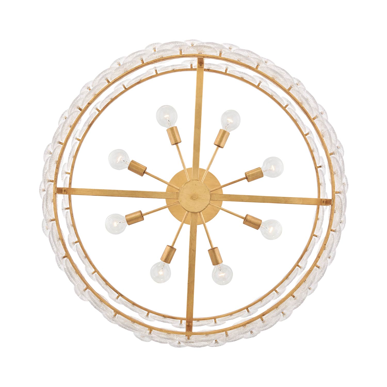 Rene Drum Chandelier in Detail.