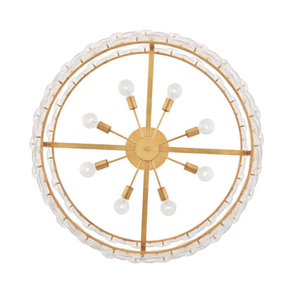 Rene Drum Chandelier in Detail.