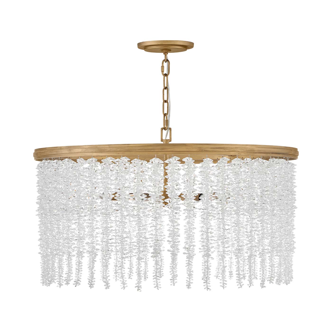 Rubina Convertible Chandelier in Detail.