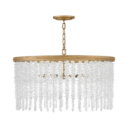 Rubina Convertible Chandelier in Detail.