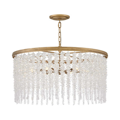 Rubina Convertible Chandelier in Detail.