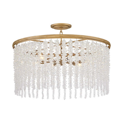 Rubina Convertible Chandelier in Detail.