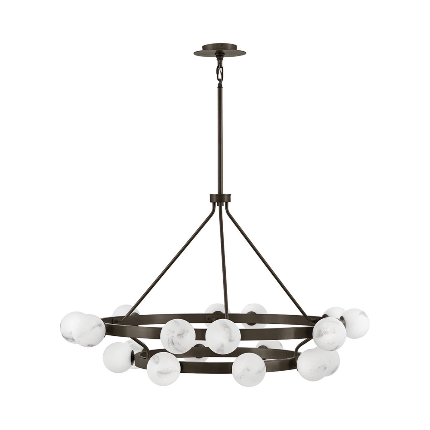 Selene Chandelier in Detail.