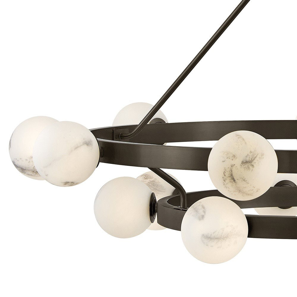 Selene Chandelier in Detail.