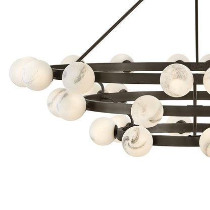 Selene Chandelier in Detail.