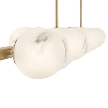 Selene Linear Pendant Light in Detail.