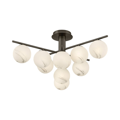 Selene Semi Flush Mount Ceiling Light in Detail.